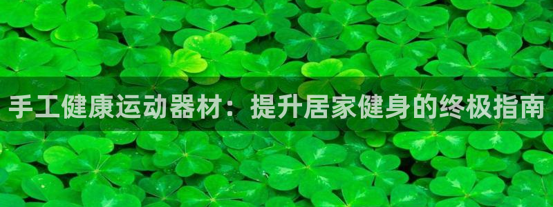 意昂3娱乐首页网站大全：手工健康运动器材：提升居家健
