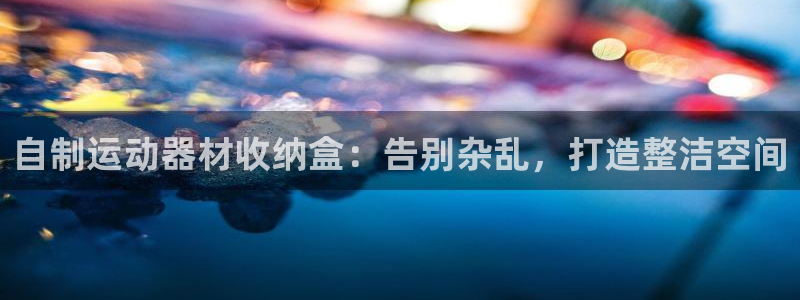 意昂体育3是干嘛的公司：自制运动器材收纳盒：告别杂乱