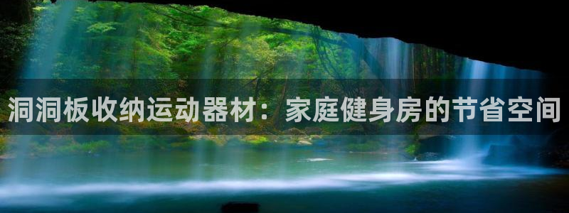 意昂体育3招商电话：洞洞板收纳运动器材：家庭健身房的