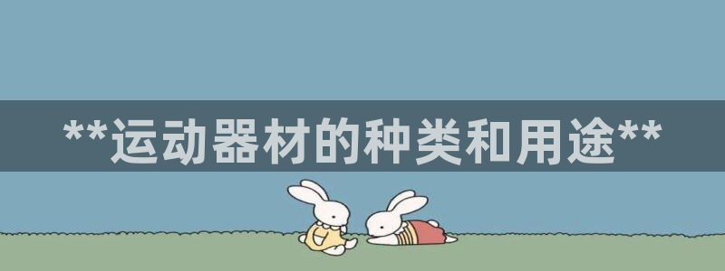 意昂平台体育：**运动器材的种类和用途**