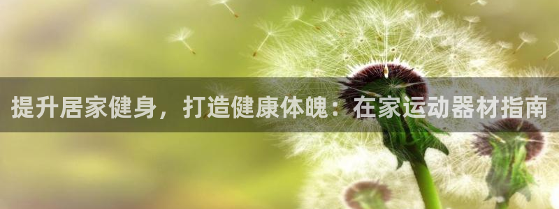 意昂3集团官网首页网址：提升居家健身，打造健康体魄：